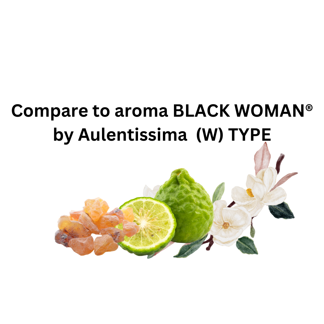 Compare aroma to Black Woman (Dark) (W) by Aulentissima ® Body Oil Type