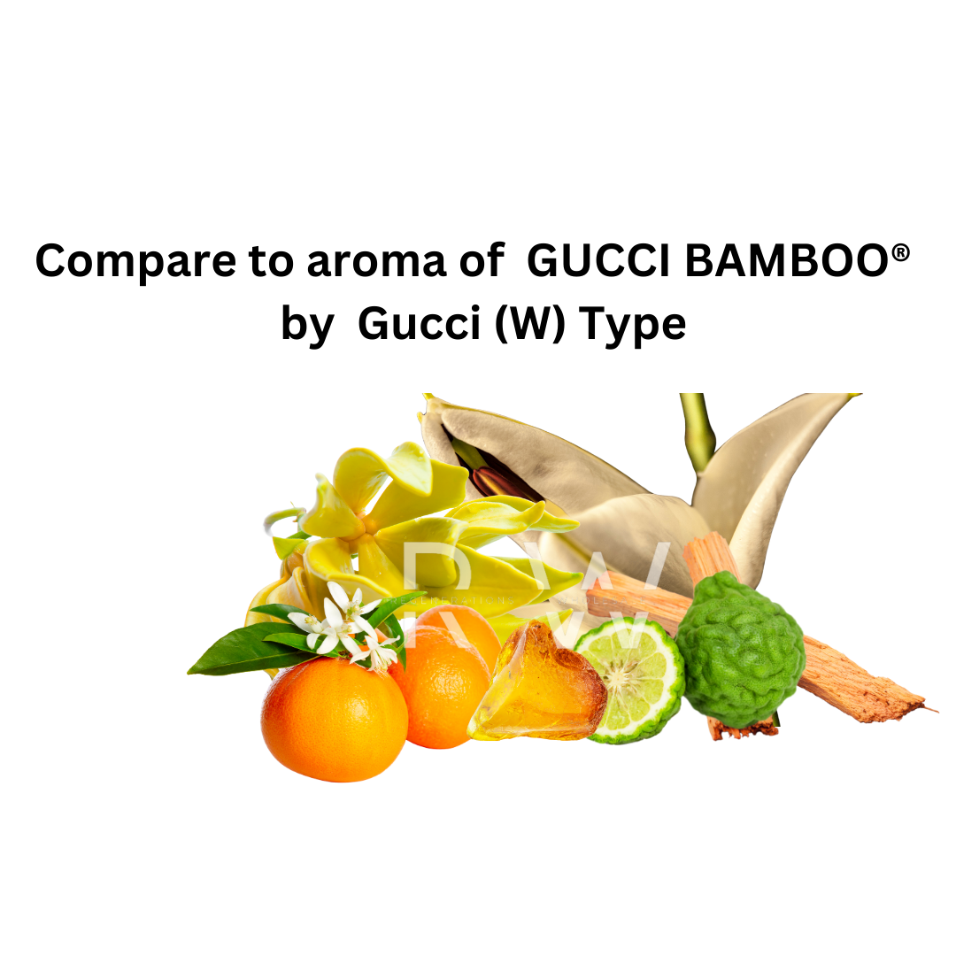 Compare to aroma Gucci Bamboo (W) by Gucci ® ~ Body Oil Type