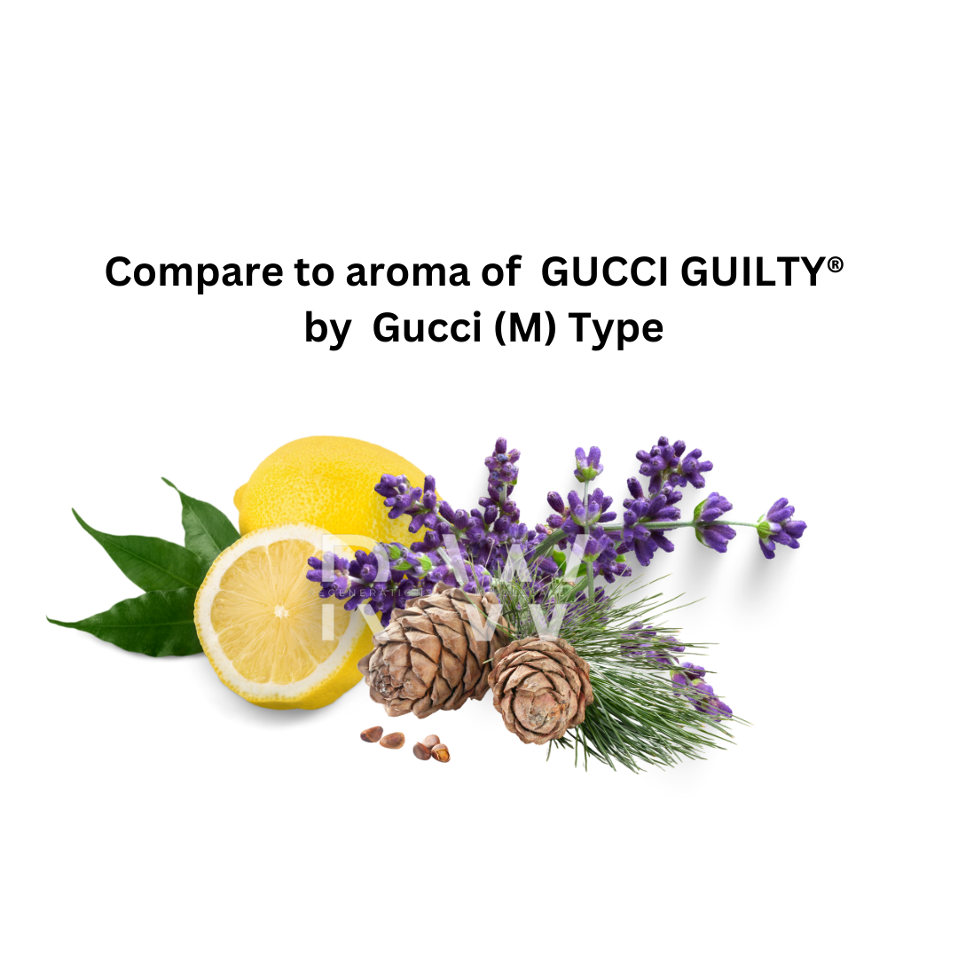 Compare to aroma Gucci Guilty (M) by Gucci ® ~ Body Oil Type (Wholesale)