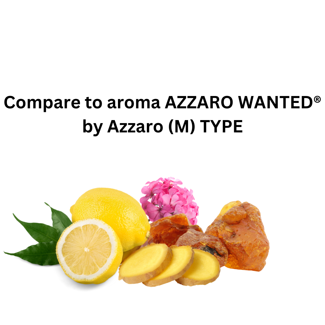 Compare aroma to Azzaro Wanted (M) ® by Azzaro ~ Body Oil Type (Wholesale)
