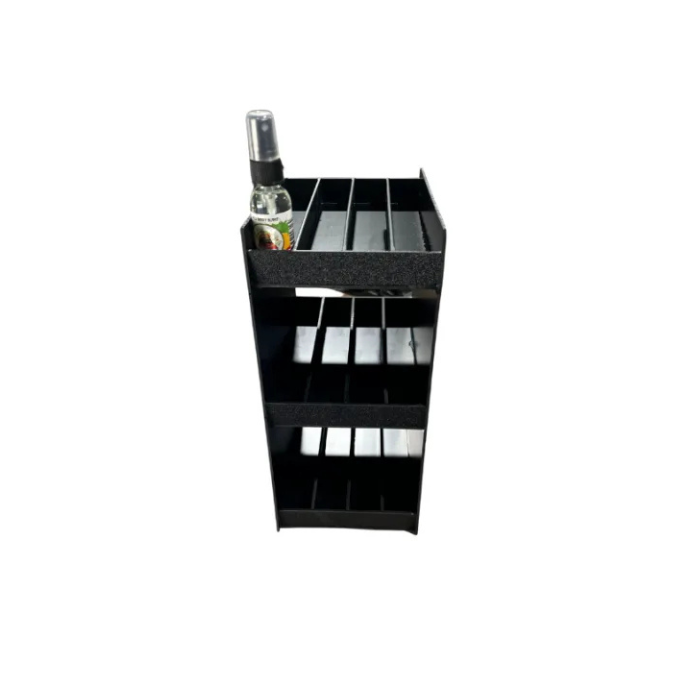 Black Arcylic Display Tower for (72) 1oz Bottles -1CT
