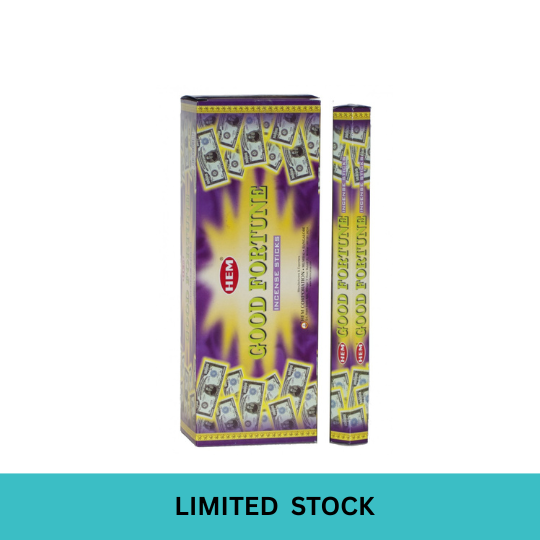 Good Fortune Incense Sticks - Retail