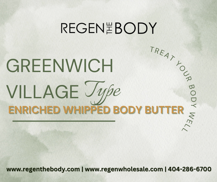 Enriched Whipped Body Butters -Greenwich Village (8 oz)