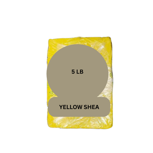 Yellow Shea Butter (Wholesale) -5LB  **PRE-ORDER**