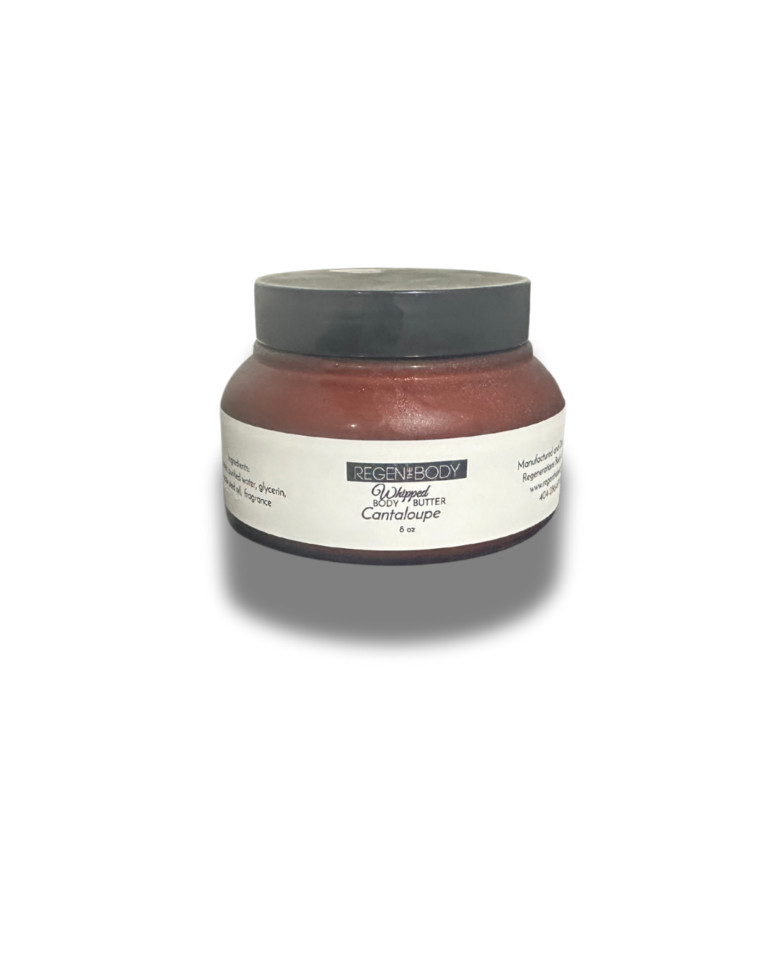 Enriched Whipped Body Butters -Cantaloupe 8 oz