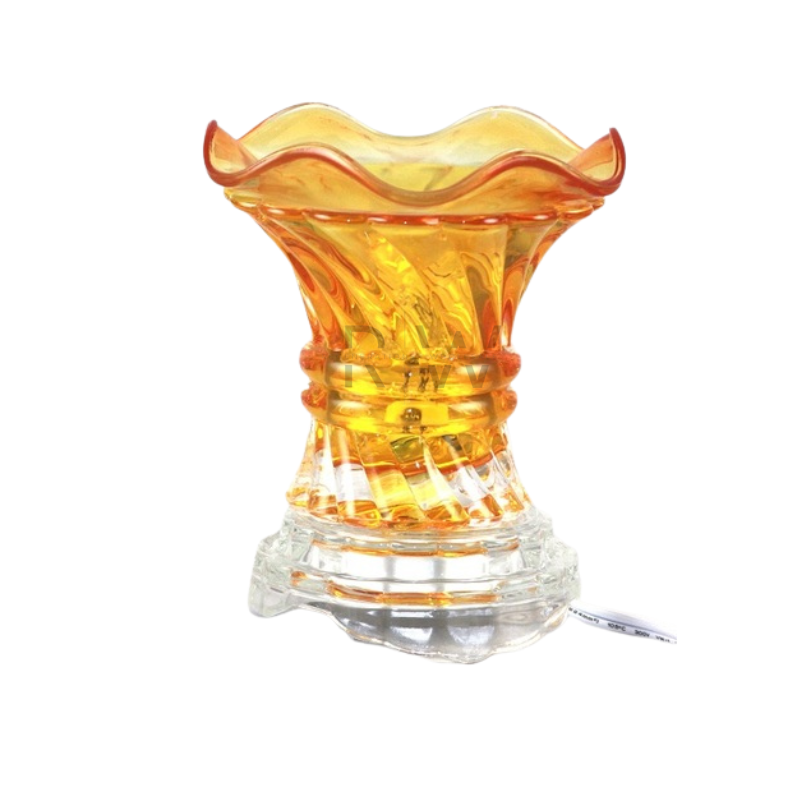 Amber Glass Electric Oil Burner (ES-208AMB) (Wholesale)
