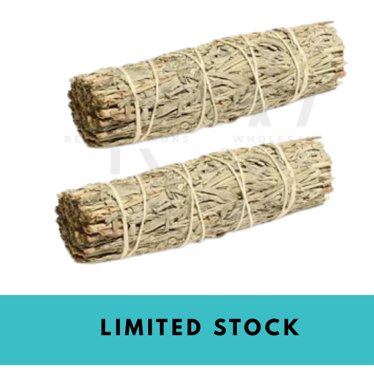 4" Blue Smudge Sage Sticks -Retail