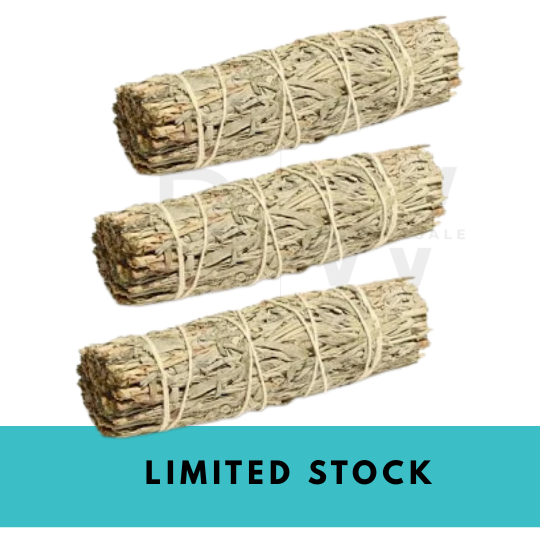 4" Blue Smudge Sage Sticks -Retail