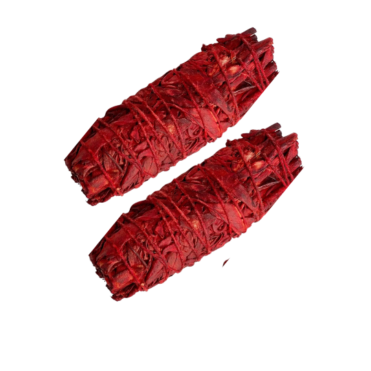 4" Dragon's Blood Smudge Sage Sticks -Retail