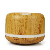 All Light Wood Cylinder Aroma Ultrasonic Diffuser -500ml (EDF-07LL)
