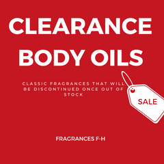 DISCONTINUED  BODY OILS (F-H)