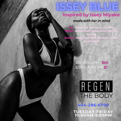 Inspired by Issey Blue (W) ® by Issey Miyake (W) ~ Body Oil