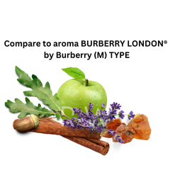 Compare to aroma Burberry London (M) by Burberry ®  ~ Body Oil Type