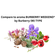 Compare to aroma Burberry Weekend (W) by Burberry ®  ~ Body Oil Type