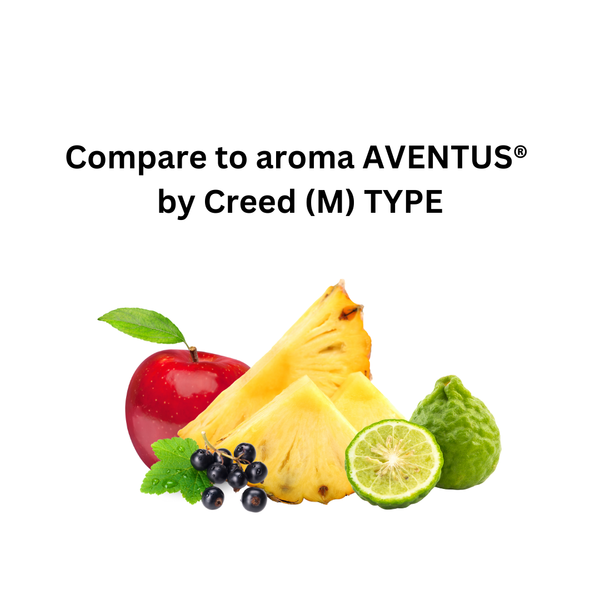 Compare aroma to Aventus (M) ® by Creed  ~  Body Oil Type