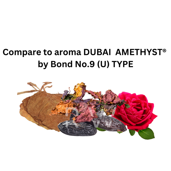 Compare to aroma Dubai Amethyst (U) by Bond No. 9 ®  ~ Body Oil Type