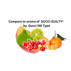 Compare to aroma Gucci Guilty (W) by Gucci  ®  ~ Body Oil Type