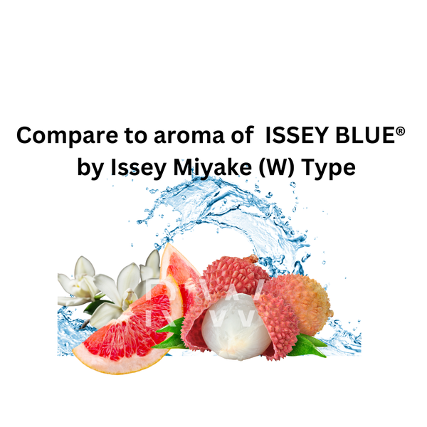 Compare to aroma Issey Blue (W) by Issey Miyake ®  ~ Body Oil Type