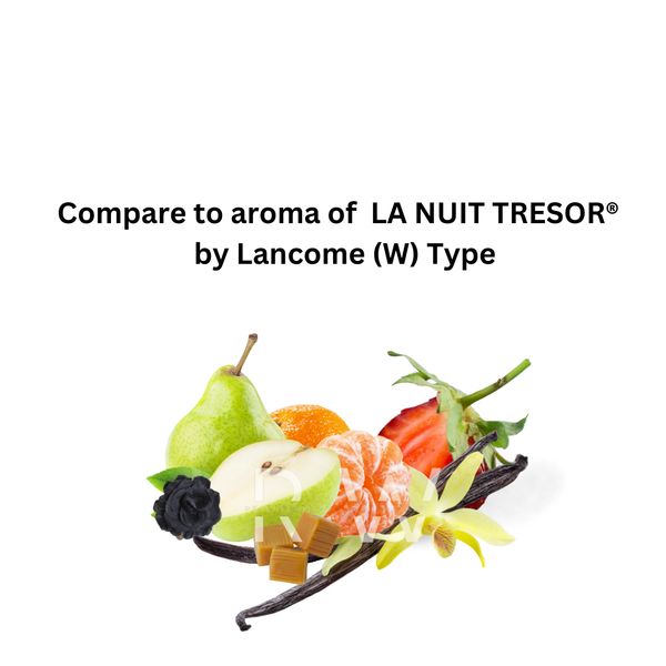 Compare to aroma La Nuit Tresor (W) by Lancome ®  ~ Body Oil Type