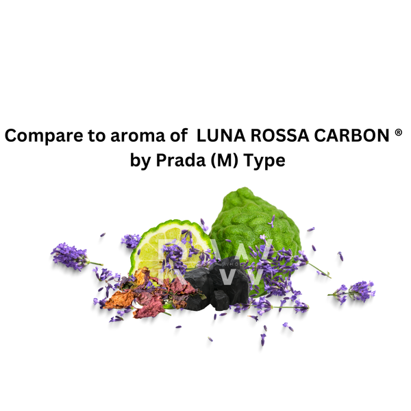 Compare to aroma Luna Rossa Carbon (M) by Prada ®  ~ Body Oil Type