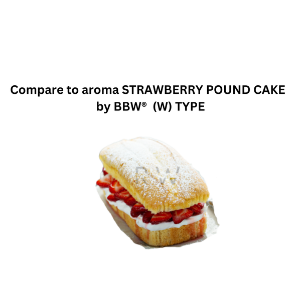 Compare to aroma Strawberry Pound Cake (U) by BBW ®  ~ Body Oil Type