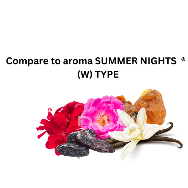 Compare to aroma Summer Nights (W) by L'Acqua Di Fiori ®  ~ Body Oil Type