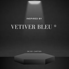 Inspired by Vetiver Bleu (M) ® by Cartier ~ Body Oil