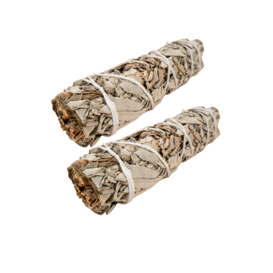 4" White Smudge Sage Sticks -Retail