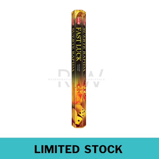 Fast Luck Incense Sticks- Retail