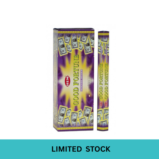 Good Fortune Incense Sticks - Retail