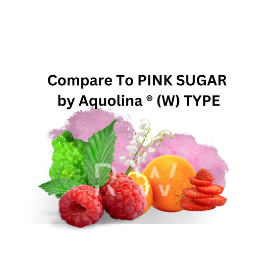 Compare to aroma Pink Sugar (W) by Aquolina   ®  ~ Body Oil Type (Wholesale)